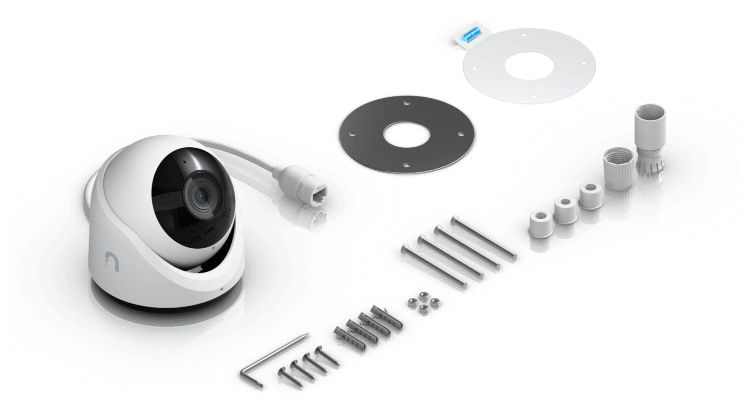 Ubiquiti G6 Turret UVC-G6-TURRET-W Kamera – 4K 30 fps, 8 MP, weiss