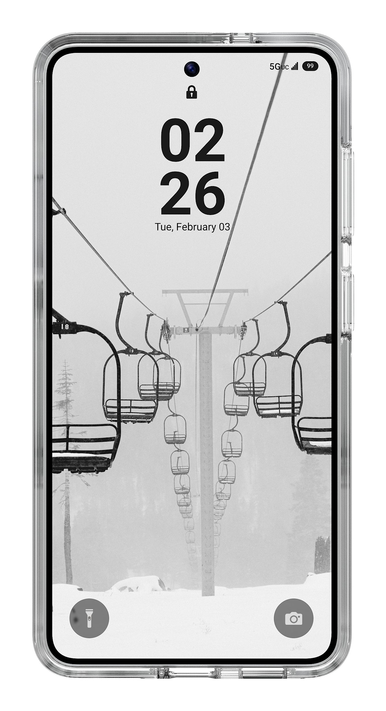 Urban Armor Gear UAG Scout Backcover – für Samsung Galaxy S26 – MagSafe, mit Ständer, PC, Transparent