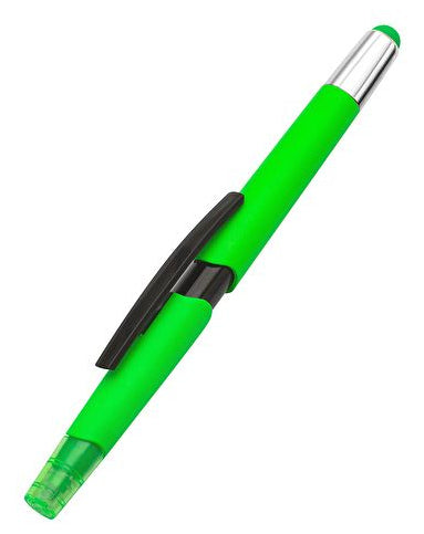 Wedo Eingabestift Touch Pen – für Smartphones, Tablets, 3-in-1, Kunststoff, Neonmix
