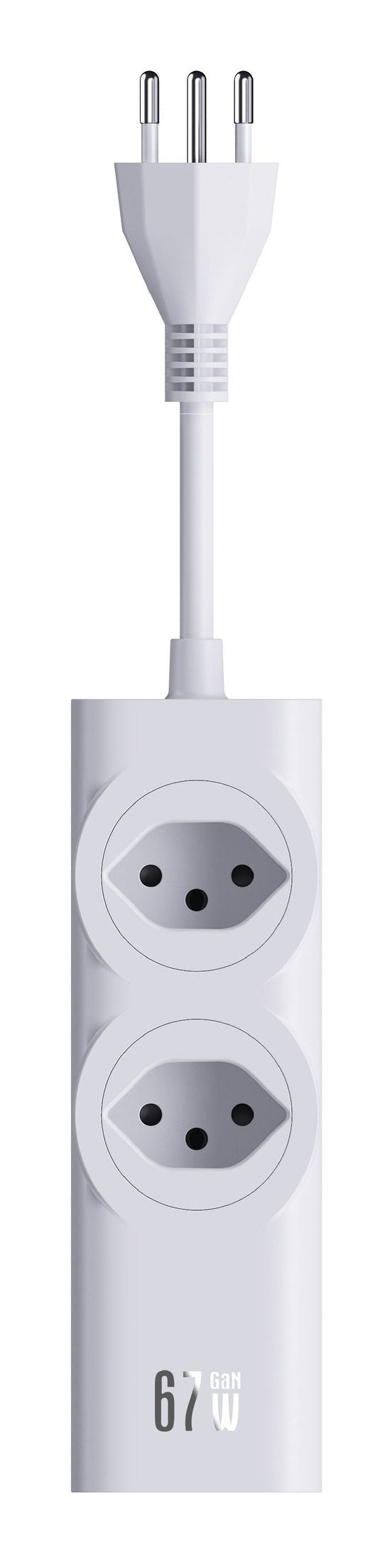M. Schönenberger 24.21367WS USB-Desktop-Ladegerät 2300 W – USB-C×3, Micro-USB×1 – PD 3.0, QC 3.0, GaN – Weiss