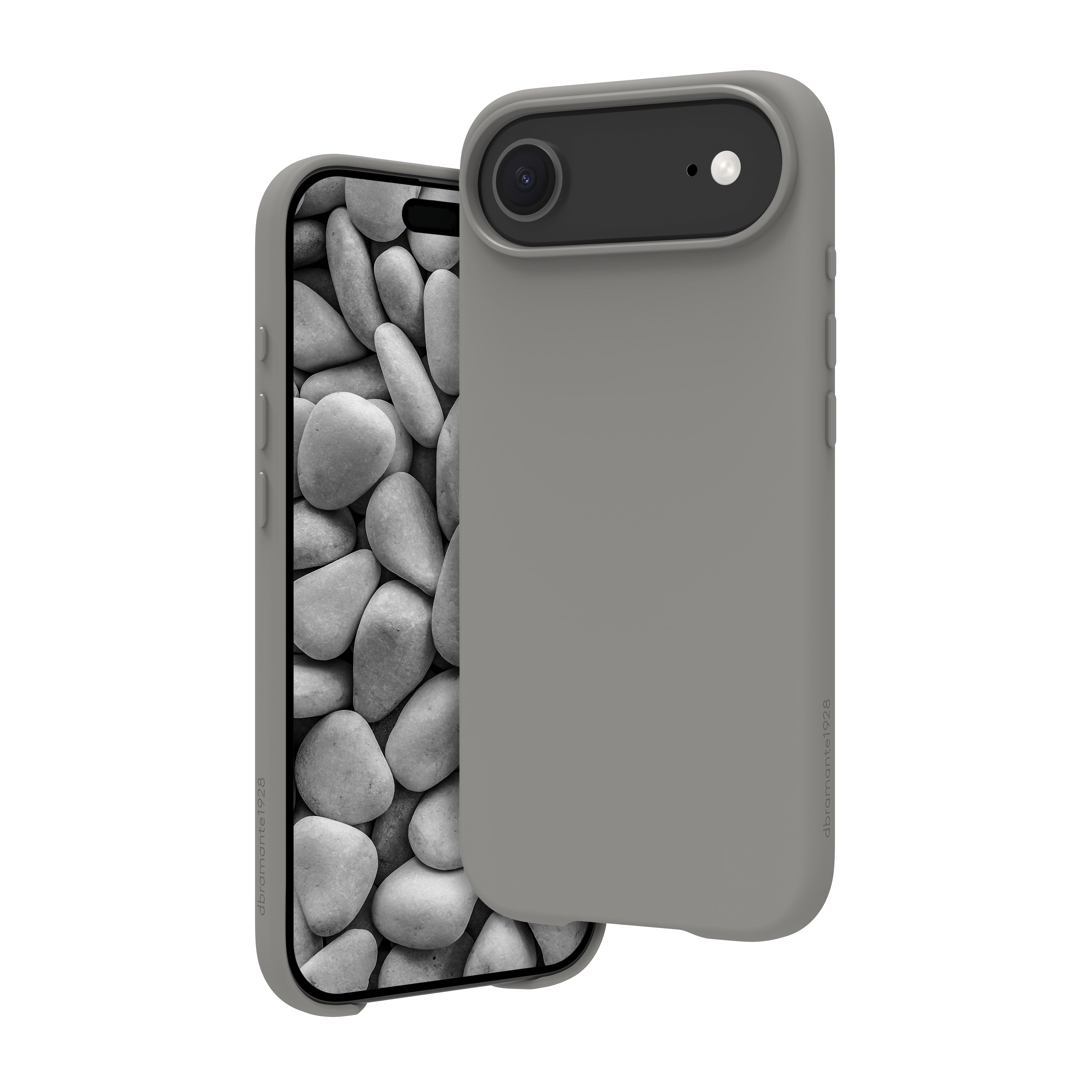 dbramante1928 Roskilde MS ICON Backcover – für Apple iPhone 17 Air – MagSafe, Kunststoff, Grau