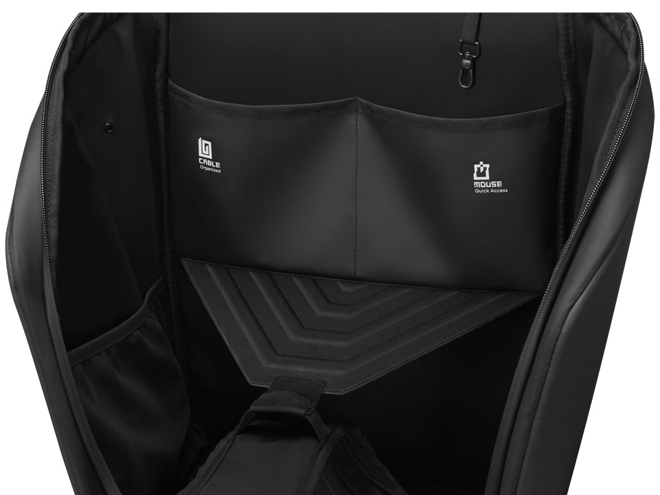 Lenovo Notebook-Rucksack bis 16" – wasserfest, schockresistent – Schwarz