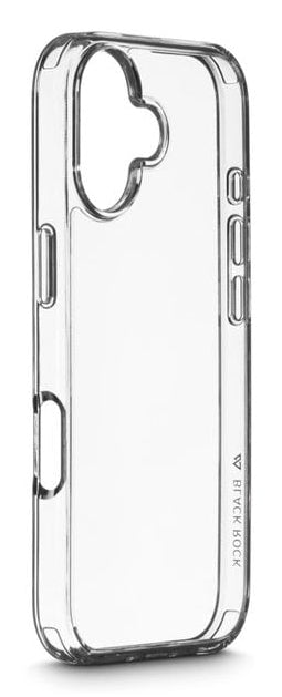Black Rock Backcover – für Apple iPhone 17, PC+TPU, Transparent, kratzresistent