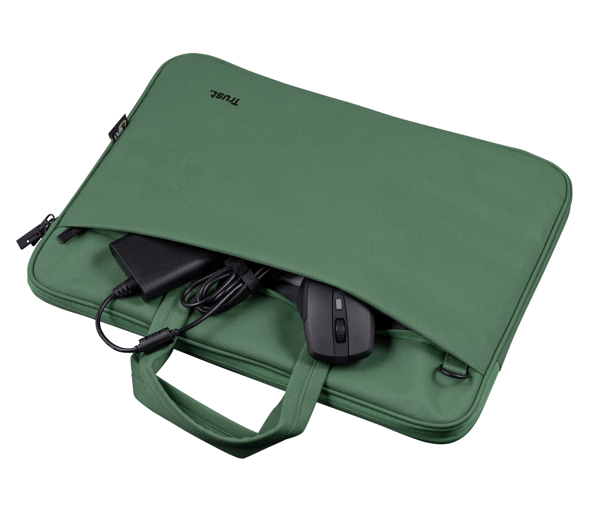 Trust Notebook-Tasche bis 16" – GRS-zertifiziert, schockresistent – Grün