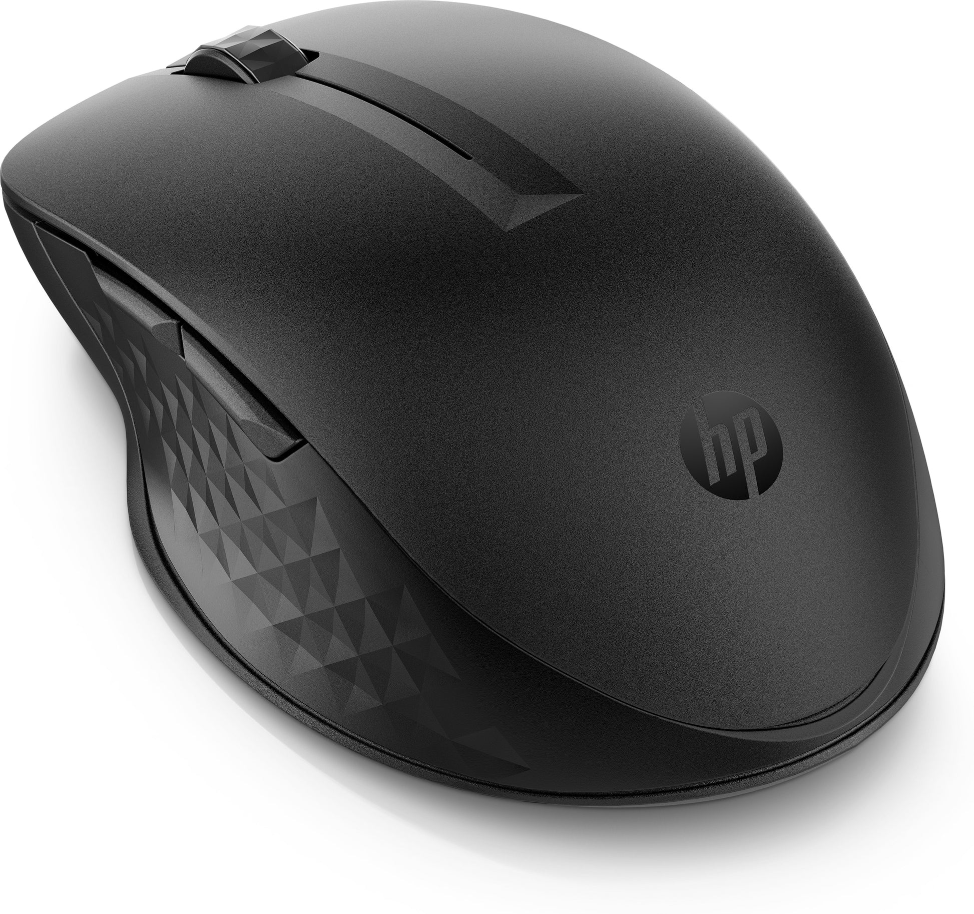 HP 435 – Maus – Kabellos (Bluetooth/2,4 GHz), 4000 DPI, beidhändig, Schwarz