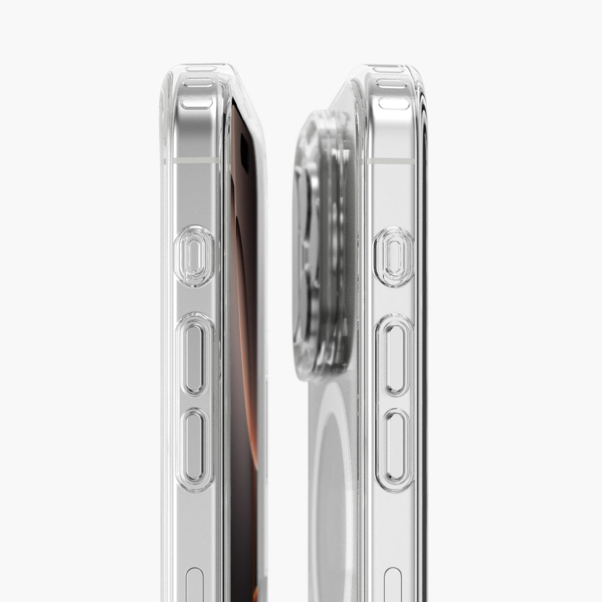 Vonmählen Backcover – für Apple iPhone 16 Pro Max, MagSafe, Kunststoff, Transparent