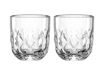 LEONARDO Cappuccinotasse – 2er Set, 220 ml, Ø 8,0 cm, H 9,0 cm, Kalk-Natron-Glas, Transparent
