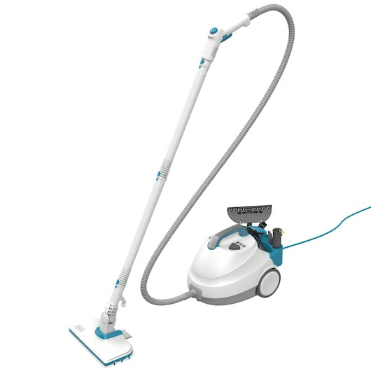 Black & Decker BLACK+DECKER Dampfreiniger – 1200 ml, weiss, für Arbeitsflächen