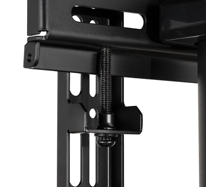 B-Tech TV-Wagen – bis 75" – VESA 600×400 – bis 70 kg, mit Rollen – Schwarz