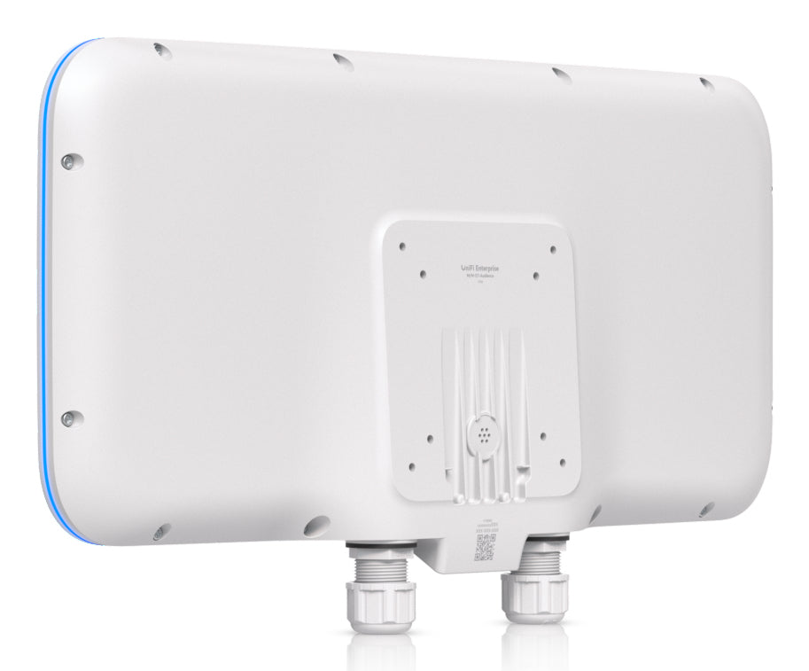 Ubiquiti UniFi E7 Audience – Wi‑Fi 7 Access Point, 5/6 GHz, 10GbE, PoE++, Outdoor, Weiss