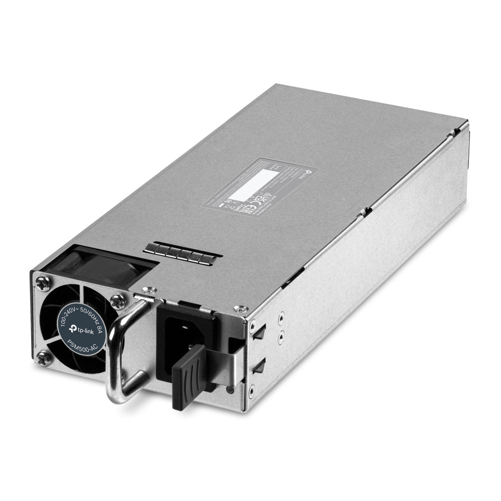 TP-Link PSM500-AC Netzteil 500 W, 53,5 V – für SG6428XHP, SG6654XHP, S6500-24GP4XF u. a.