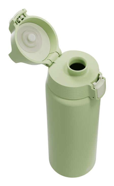 SIGG Shield One Trinkflasche 750 ml – Edelstahl, Klappdeckel, Grün