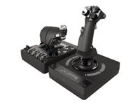 Logitech G Saitek Pro Flight X56 Rhino – Maus – Kabelgebunden (USB‑A), RGB-Beleuchtung, Schwarz