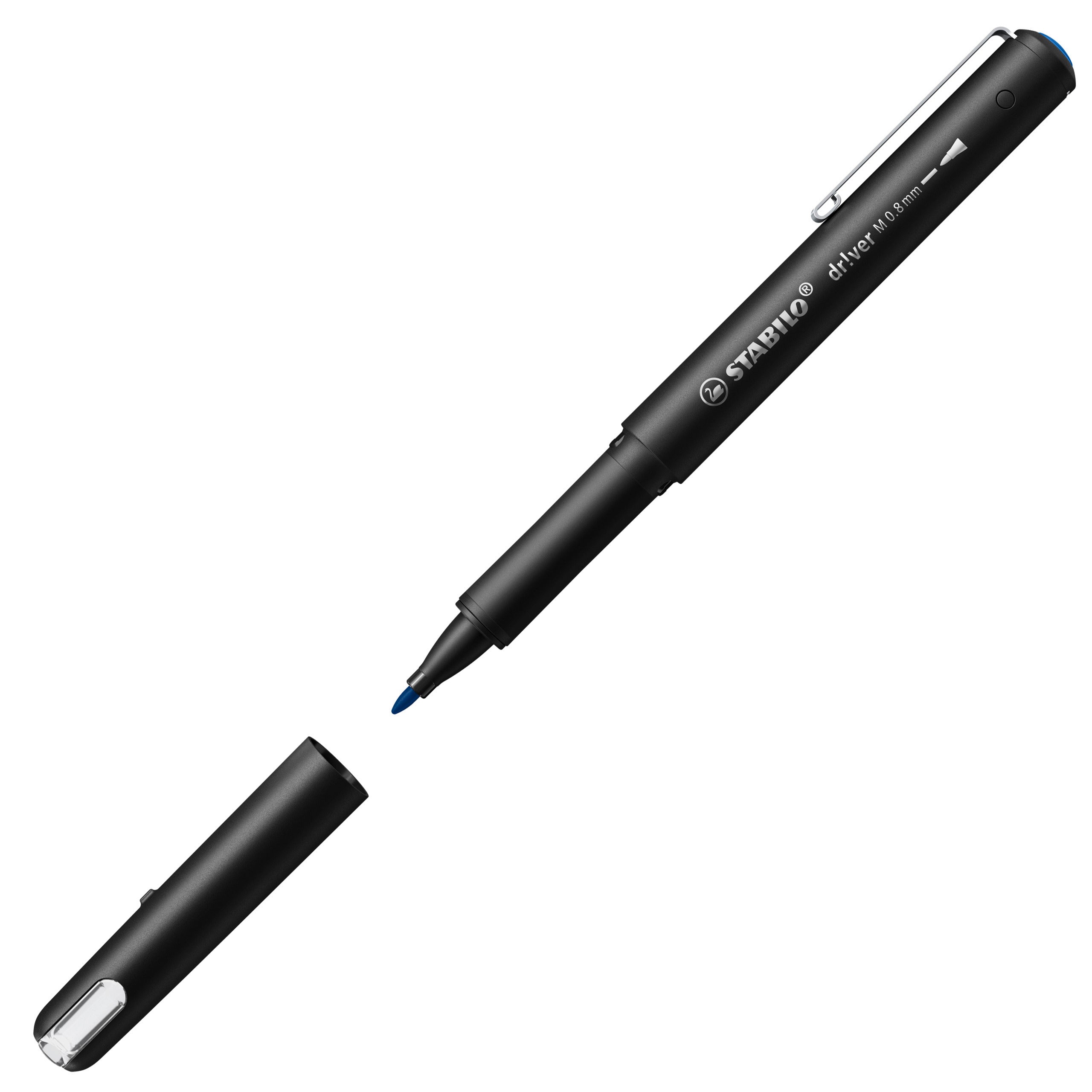 STABILO Driver Fineliner – 0,8 mm, blau, 1 Stk.