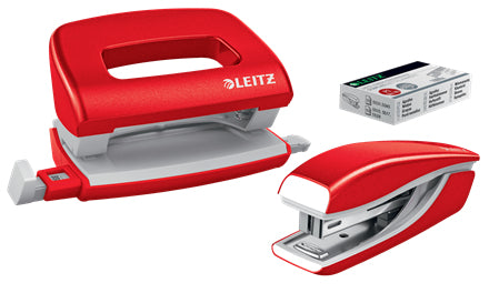 Leitz NeXXt WOW Heftgerät – 10 Blatt, Rot