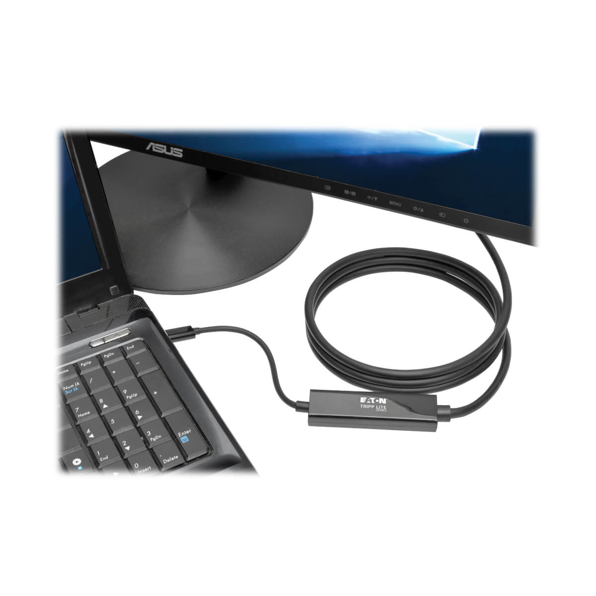 Tripp Lite U444-006-H USB-C-auf-HDMI-Kabel – 4K (3840 × 2160), 1,8 m, aktiv, schwarz