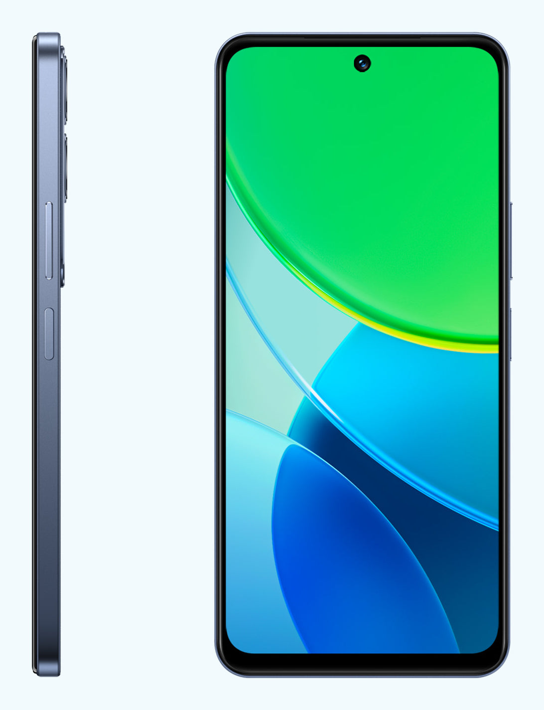 VIVO Y19s – 6,7" – 128 GB – Glänzendes Schwarz