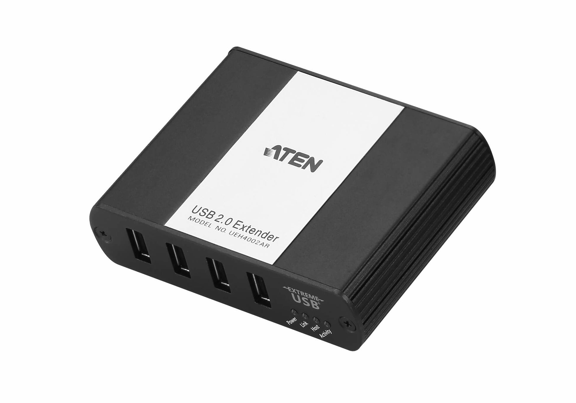ATEN USB-A Verlängerungskabel (Stecker auf Buchse) – USB 2.0 (480 Mbit/s) – 100 m – über Cat5e – Schwarz