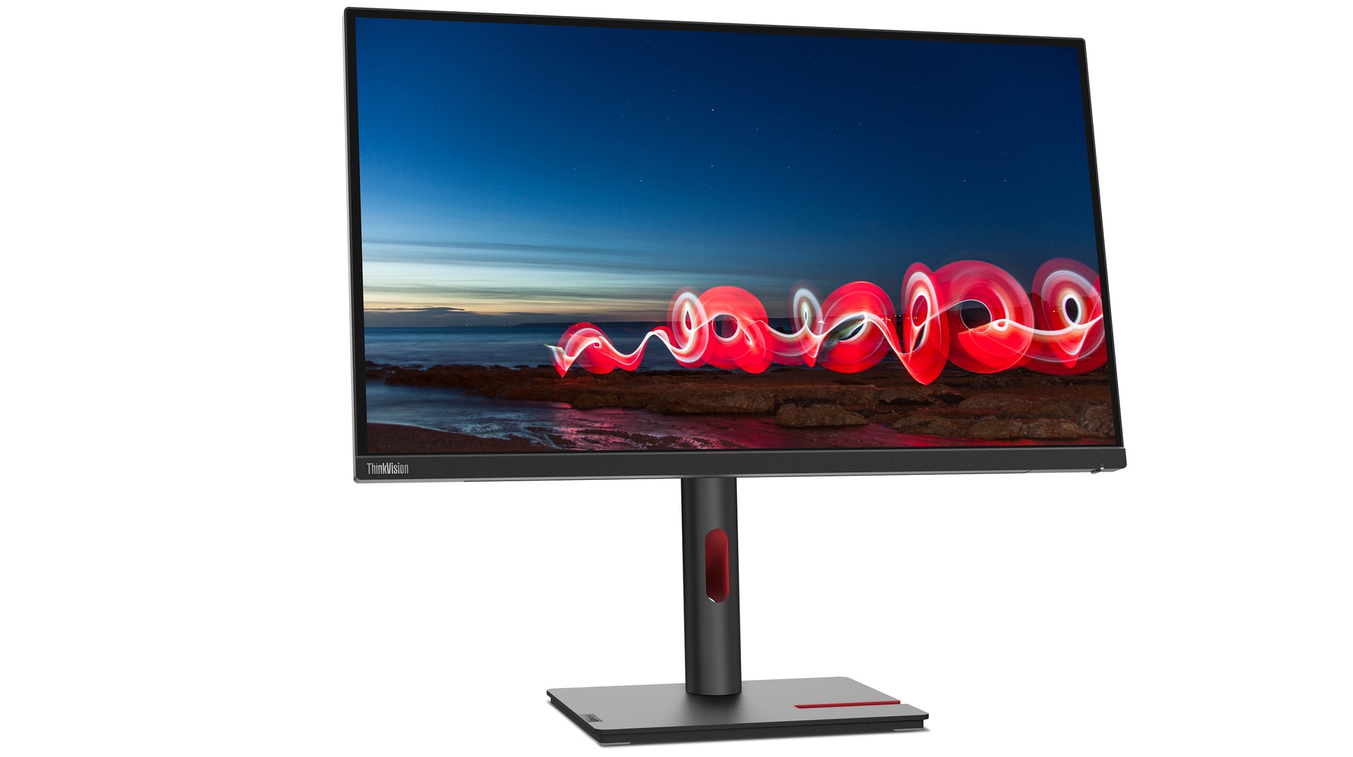 Lenovo ThinkVision T27i-30 – Monitor, 27", 1920 × 1080 (Full HD), IPS, 60 Hz, VESA 100 × 100, Schwarz