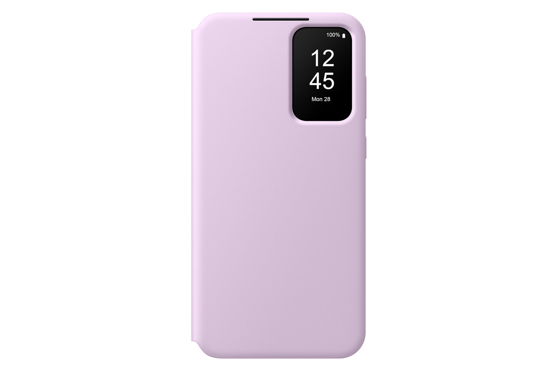 Samsung Smart View Wallet Hülle – für Samsung Galaxy A35 5G, Lavendel, mit interaktivem Fenster