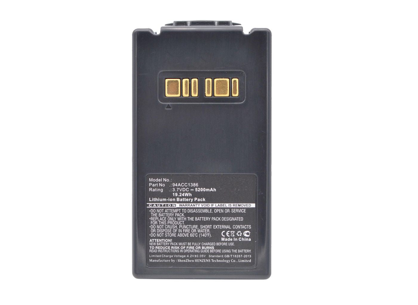 CoreParts Akku Li-Ion 3,7 V 5200 mAh, 19,0 Wh – für Datalogic Falcon X3/Falcon X3+/Falcon X4 und andere