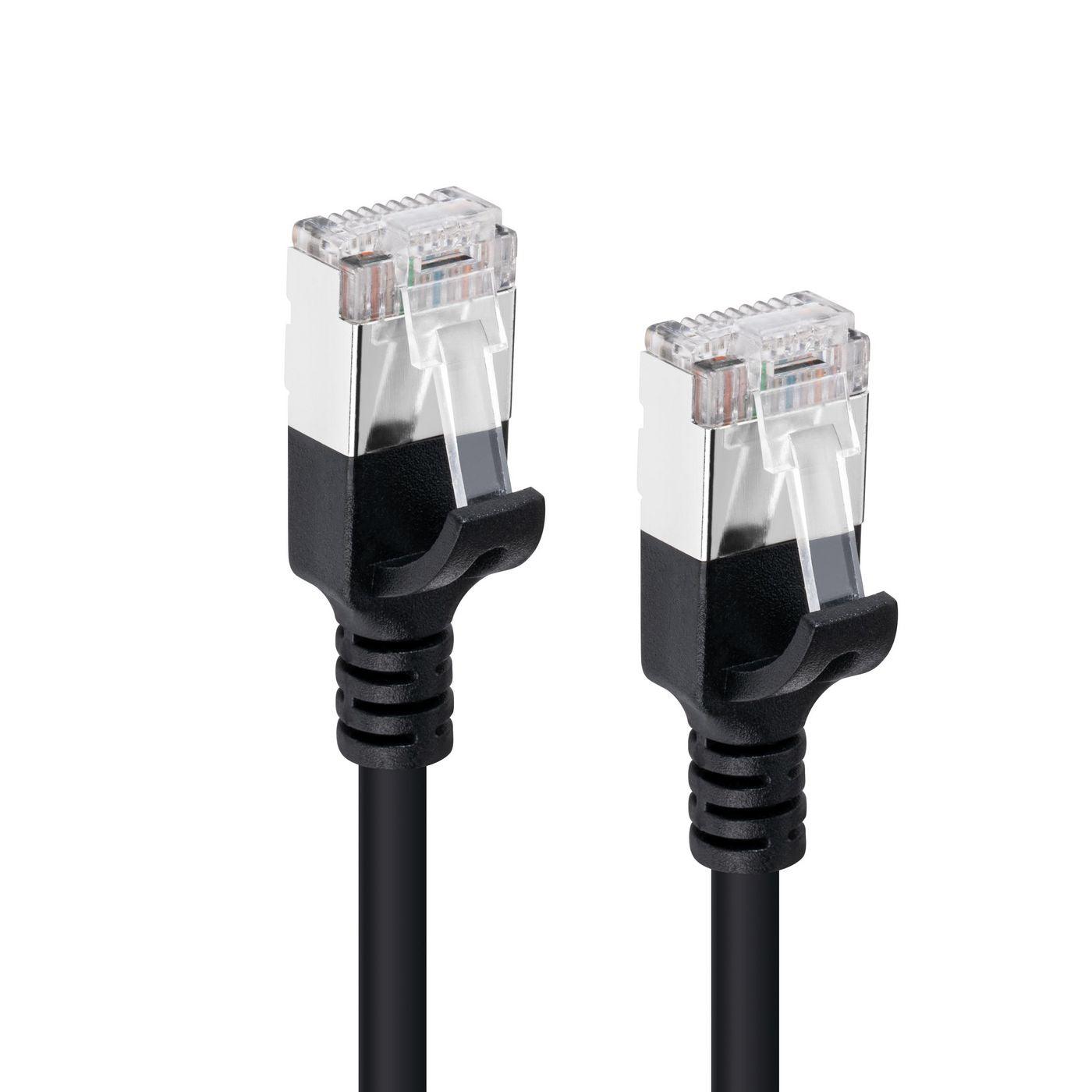 Microconnect V-FTP6A0025S-SLIM Patchkabel – Cat6a U/FTP (STP), 0,25 m, Schwarz, LSZH, RJ-45