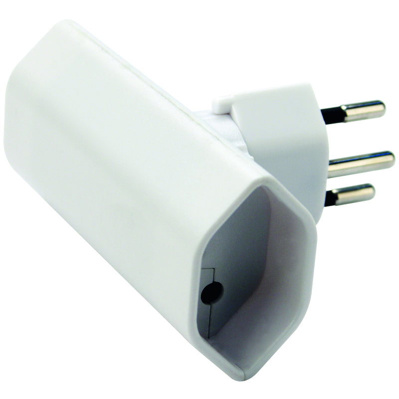 Steffen Steckdosenleiste – 2× T13, ohne Schalter, 250 V/10 A, weiss