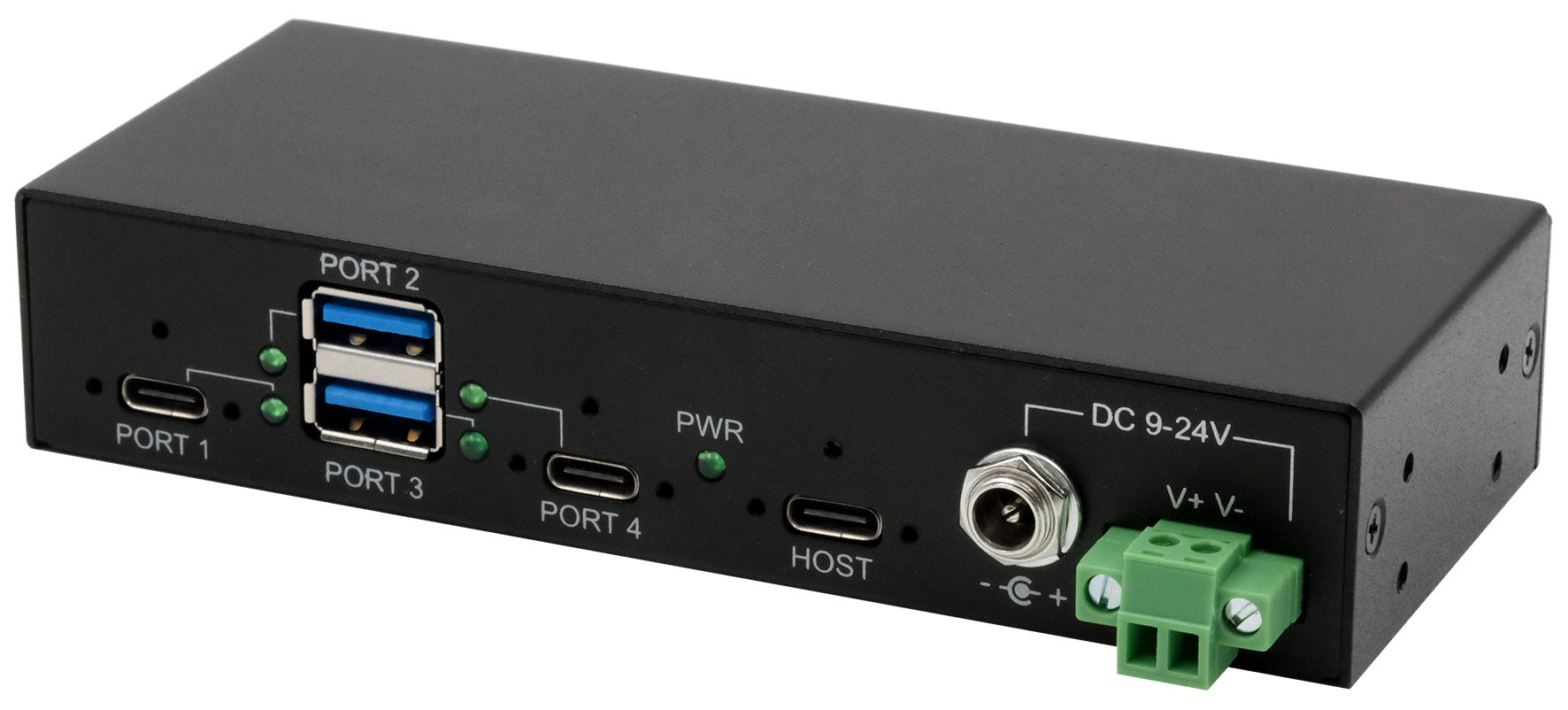 EXSYS EX-11295HMS USB-Hub – USB-C, 2× USB-A, für Windows/Mac/Linux
