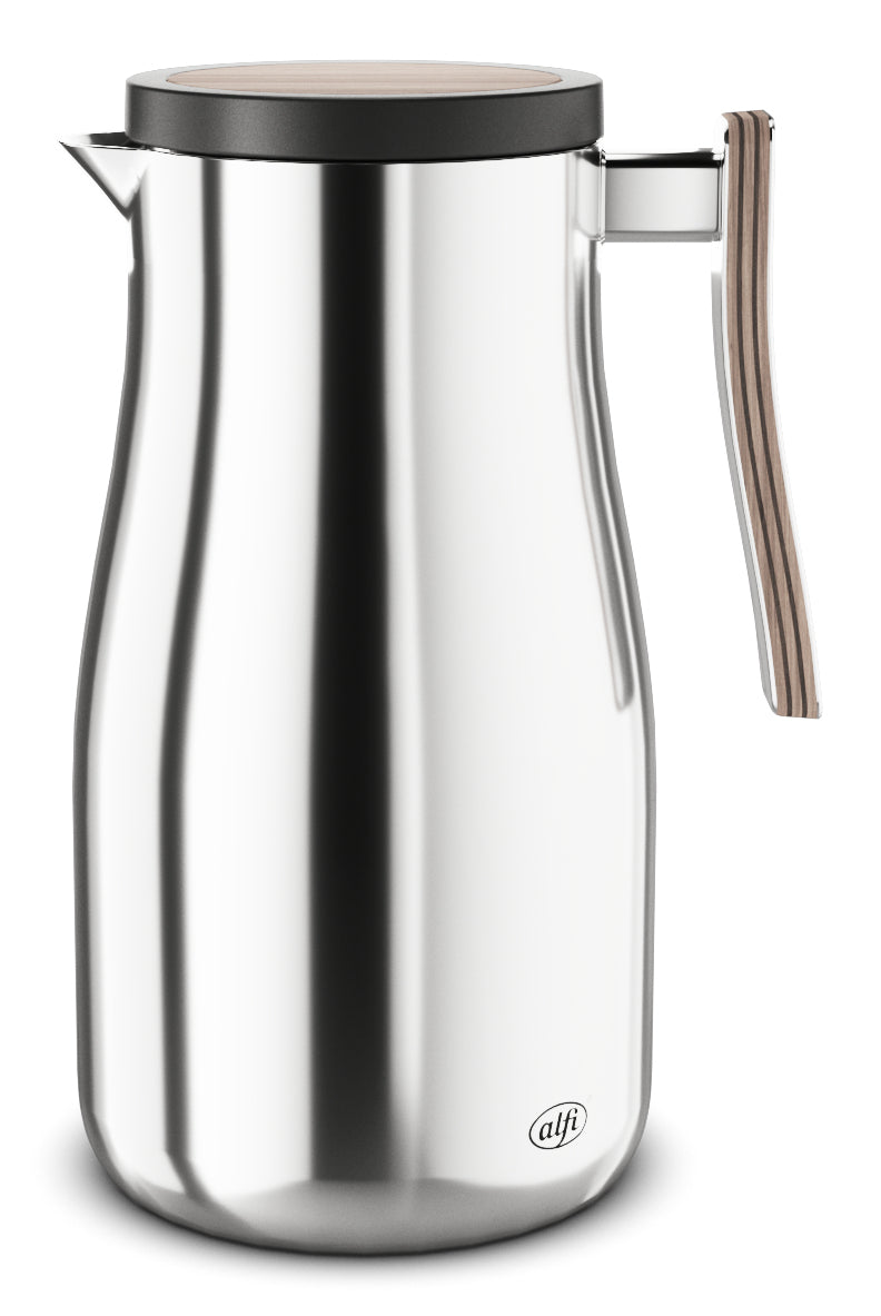Alfi Thermoskanne Studio Allure – 1 l, Ø 6,4 cm, H 22,4 cm, Edelstahl, vakuum-isoliert