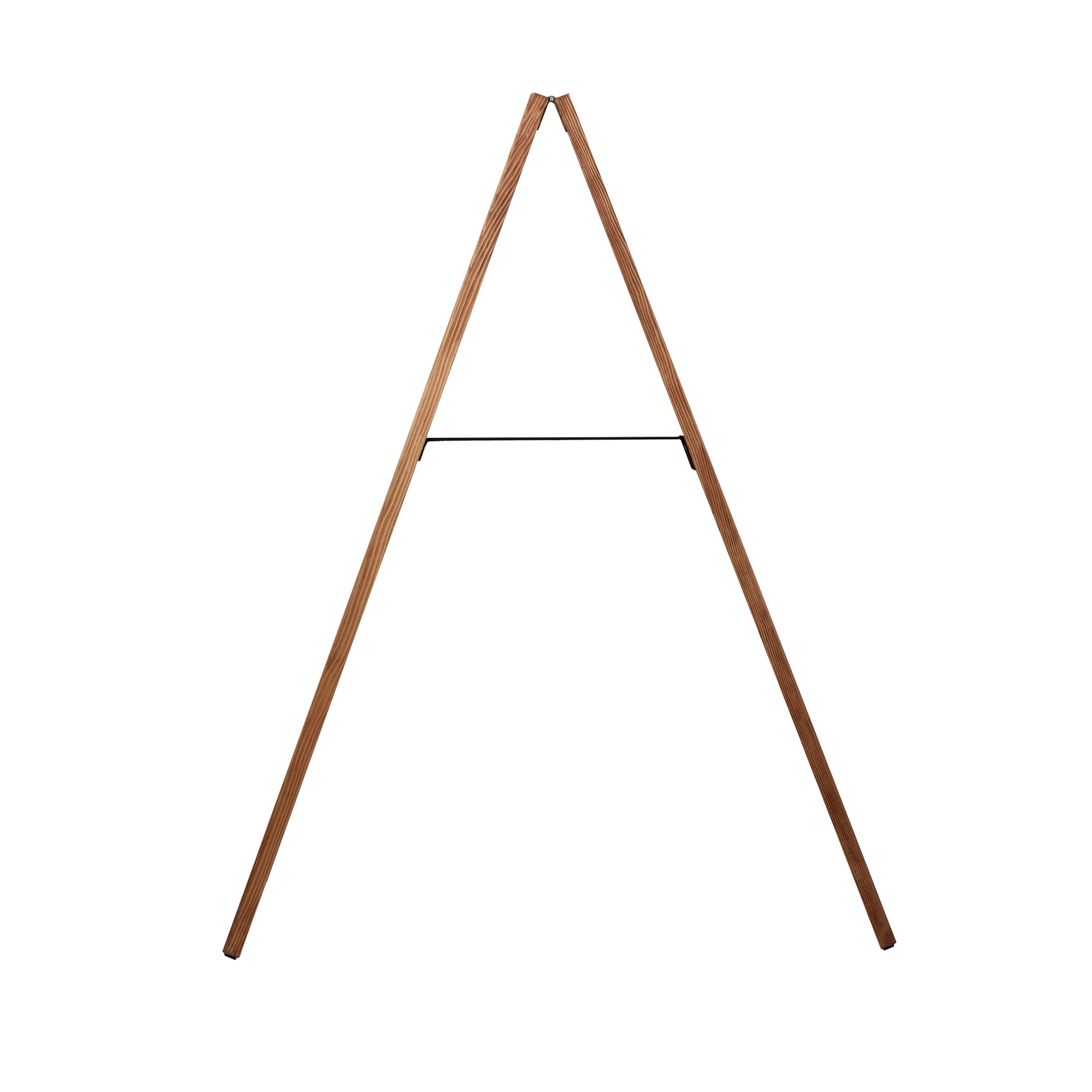 Europel Kundenstopper DELUXE – 660 × 1'280 mm – Holzrahmen natur, schwarz – doppelseitig, für Kreidemarker