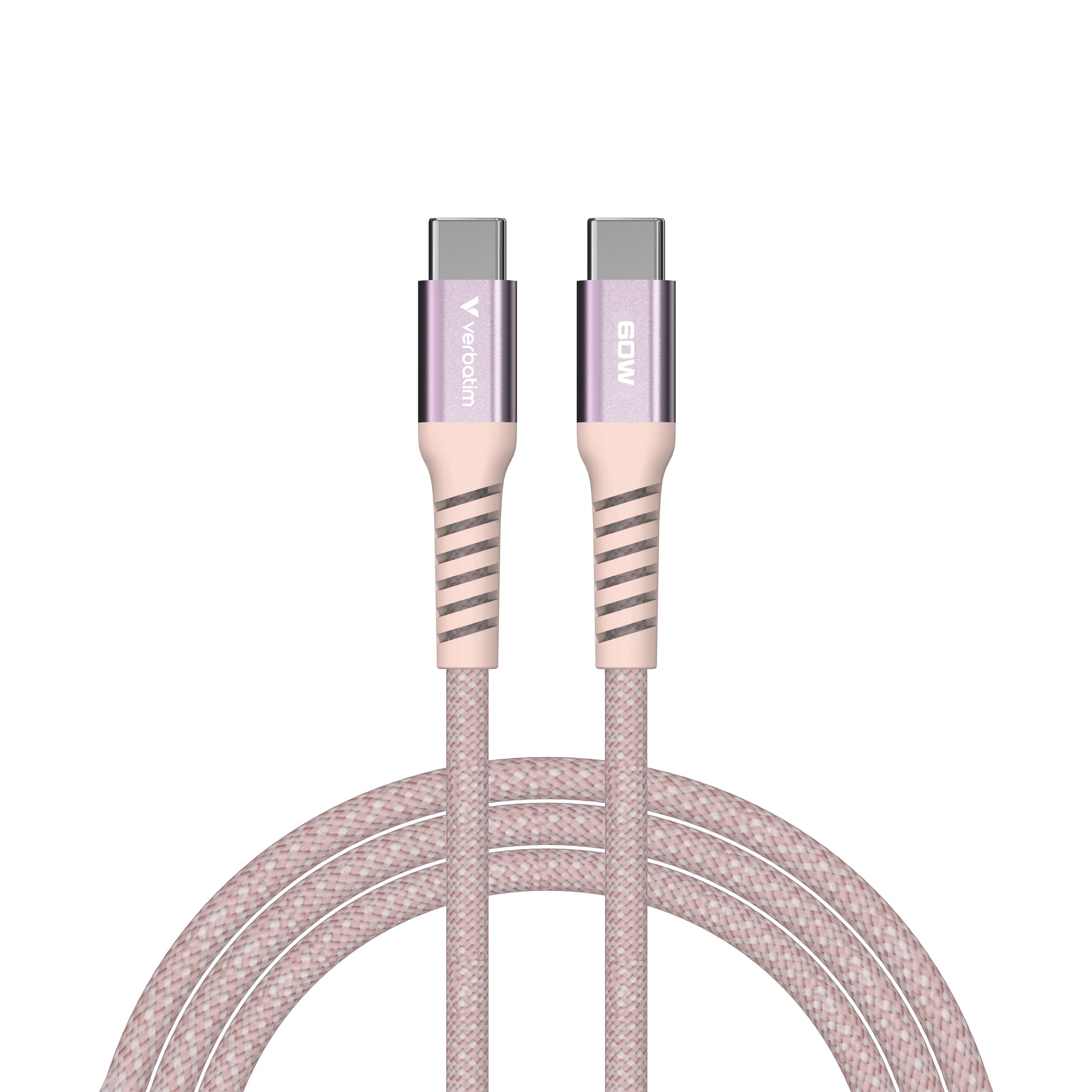Verbatim USB-C auf USB-C Kabel – USB 2.0 (480 Mbit/s) – 1,2 m – PD 60 W – für iPhone, Galaxy und mehr