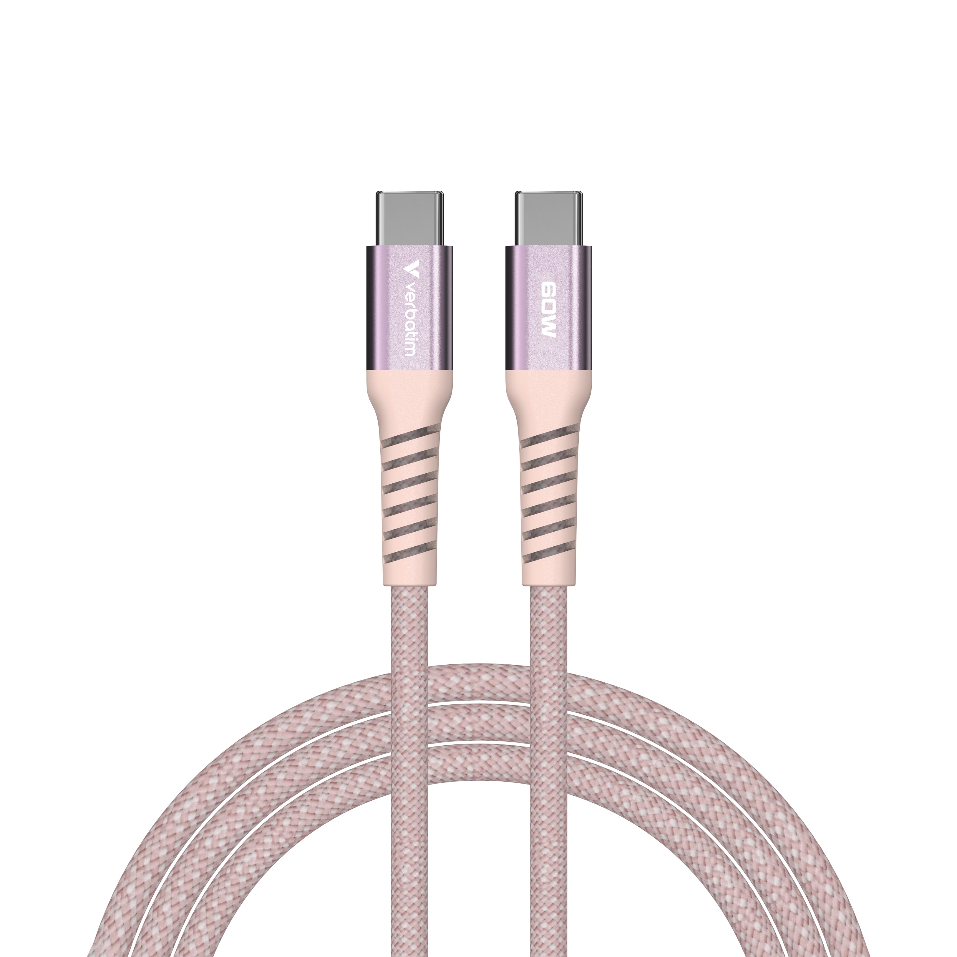 Verbatim USB-C auf USB-C Kabel – USB 2.0 (480 Mbit/s) – 1,2 m – PD 60 W – für iPhone, Galaxy und mehr