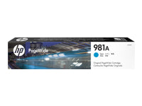 HP Tintenpatrone 981A, cyan, 6'000 Seiten – für Tintenstrahldrucker/Multifunktionsgeräte