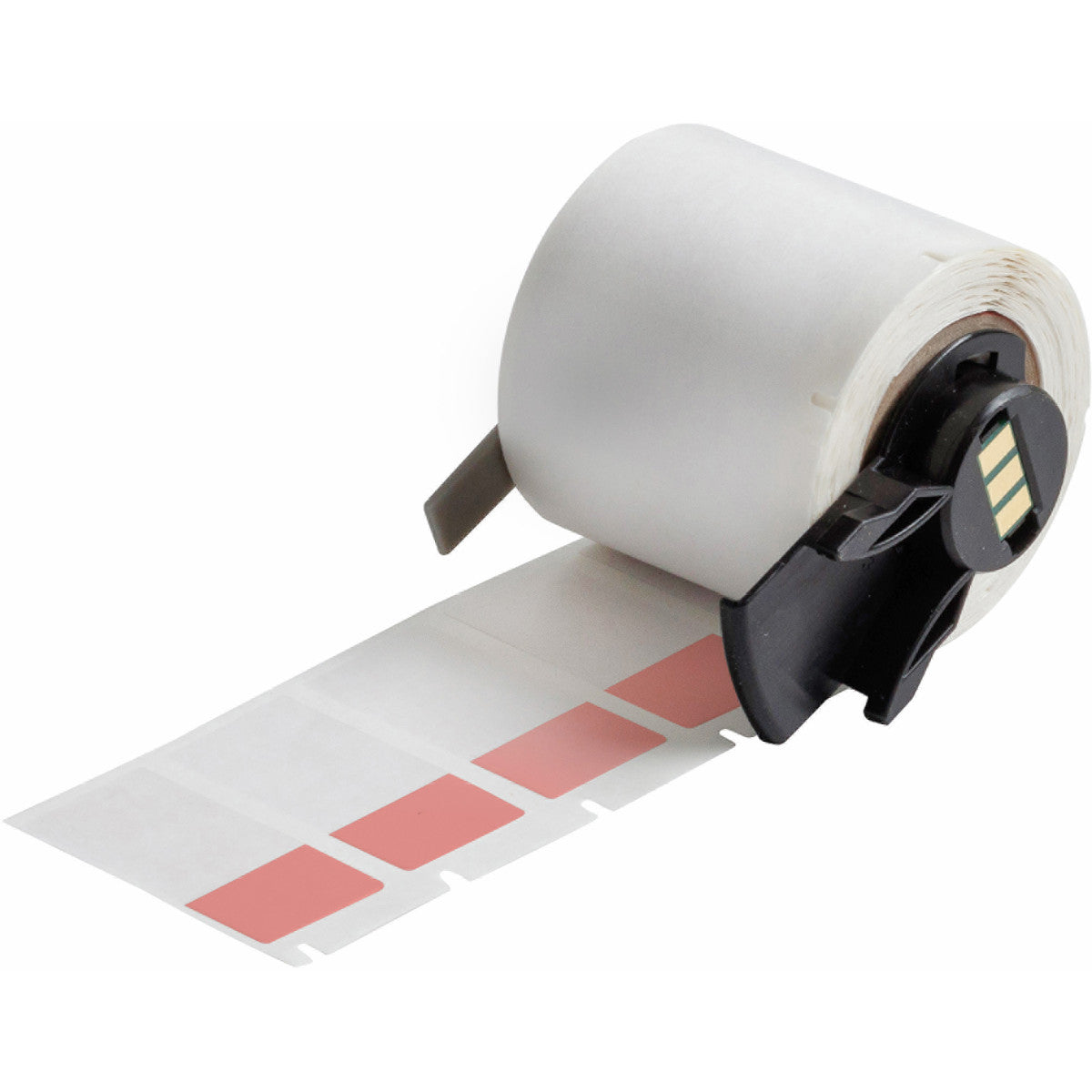 Brady PTL-30-427-RD – Etiketten (Rolle) 19 × 38 mm – Vinyl, rot – permanent haftend – Thermotransfer – für M61