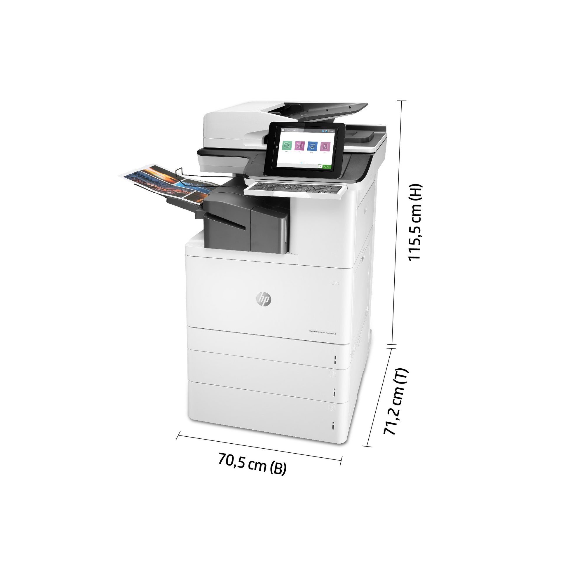 HP ENT FLOW M776ZS – Farbiger Laser-MFP