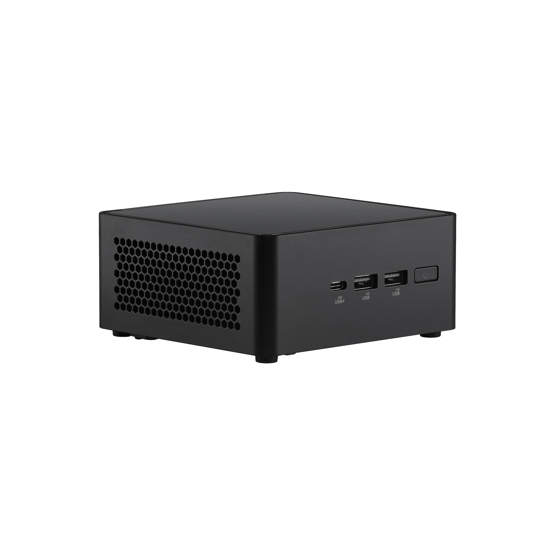 ASUS NUC14RVHi3 Mini-PC Barebone – Wi‑Fi 6E, Bluetooth 5.3, Ethernet – Externer AC-Adapter – 144 × 112 × 54 mm