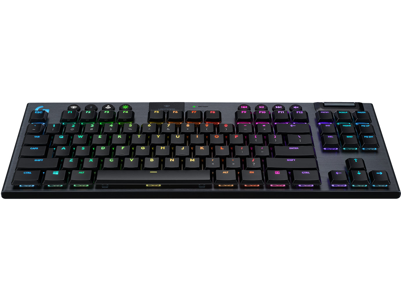Logitech G G915 TKL – Gaming-Tastatur TKL – Mechanisch – Bluetooth & 2,4 GHz (USB-A Empfänger) – RGB