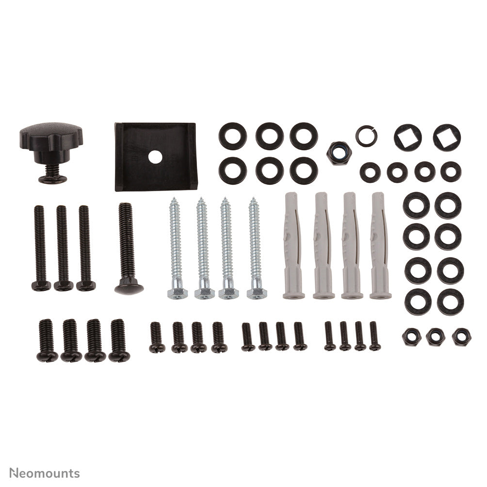 Neomounts Deckenhalterung – 10–40" – VESA 75×75–200×200 – bis 30 kg, Teleskopmast – FPMA-C060BLACK