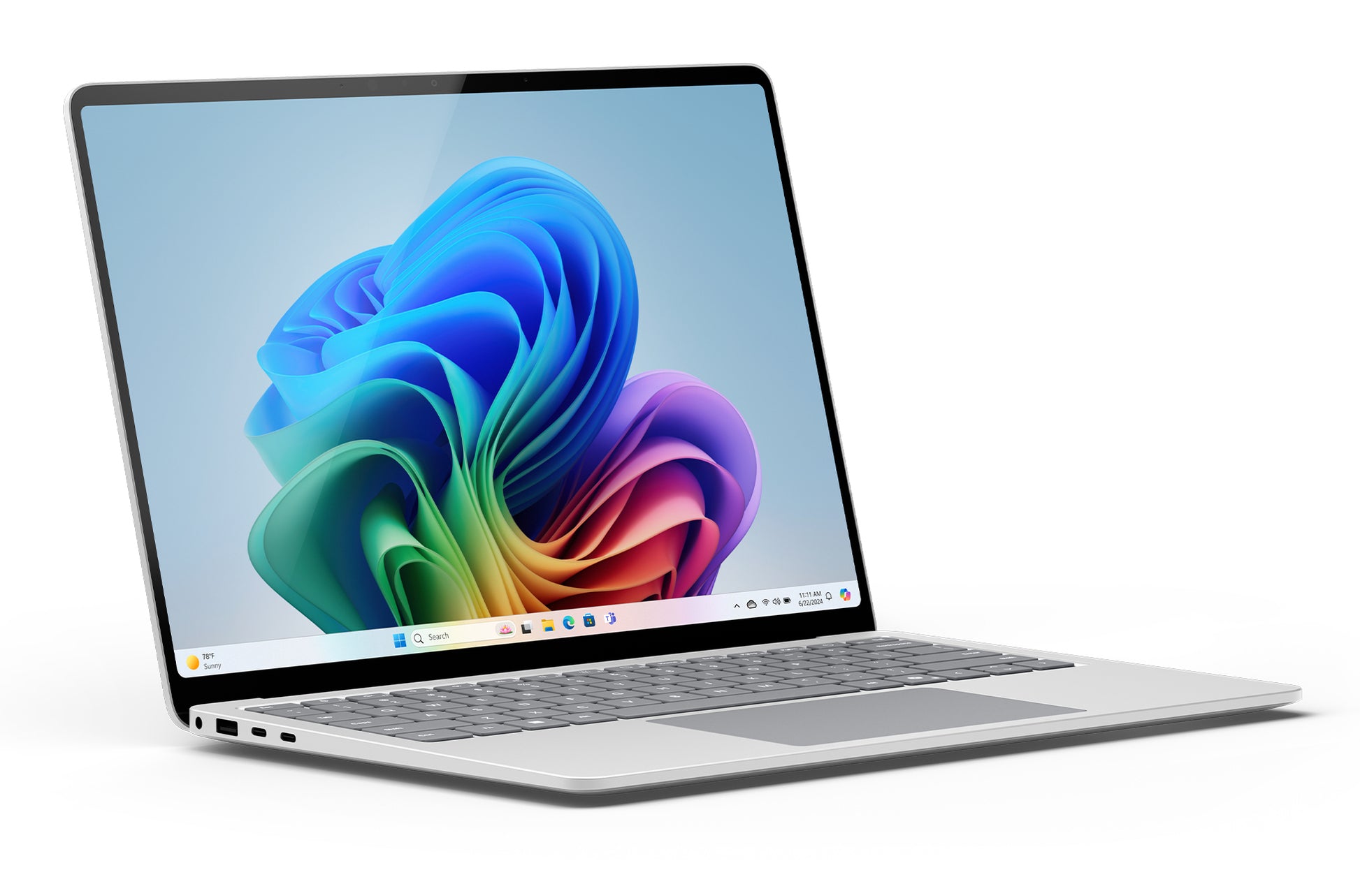Microsoft Surface Laptop 7 C10, Platin – Windows 11 Home