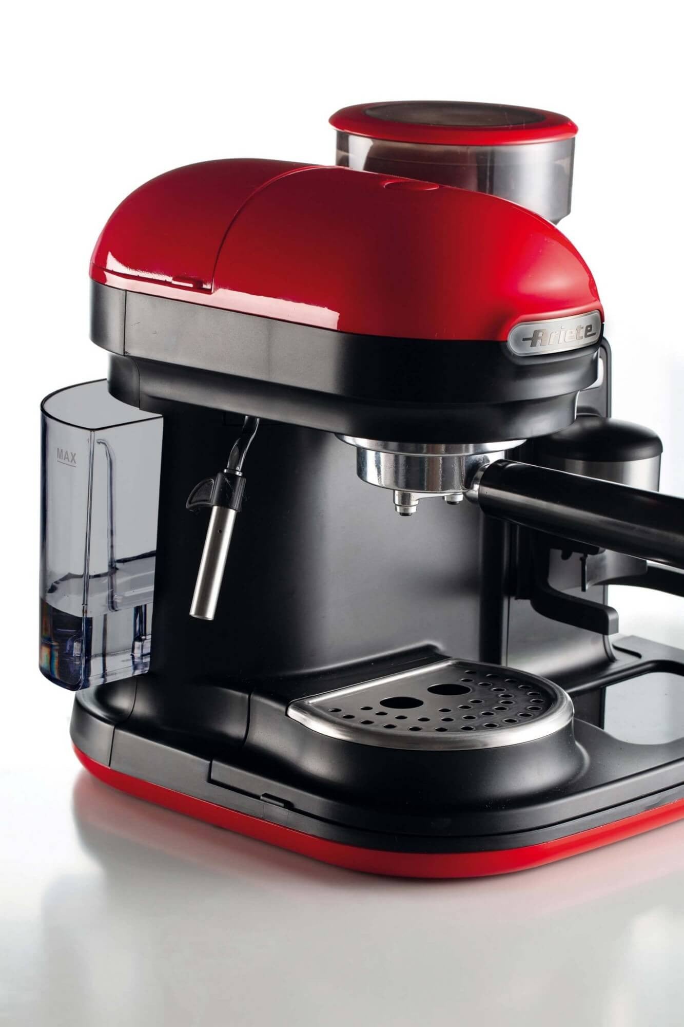 Ariete ARI-1318-MODERNA Kaffeevollautomat – 0,8 l, 15 bar, Milchschaumdüse, 30,5 × 30,5 × 30 cm