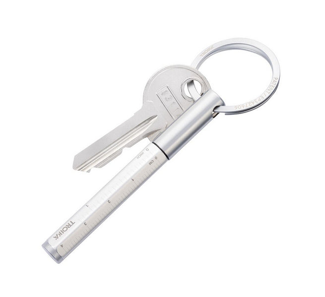 Troika Schlüsselring – Aluminium, Silber, 6er-Pack