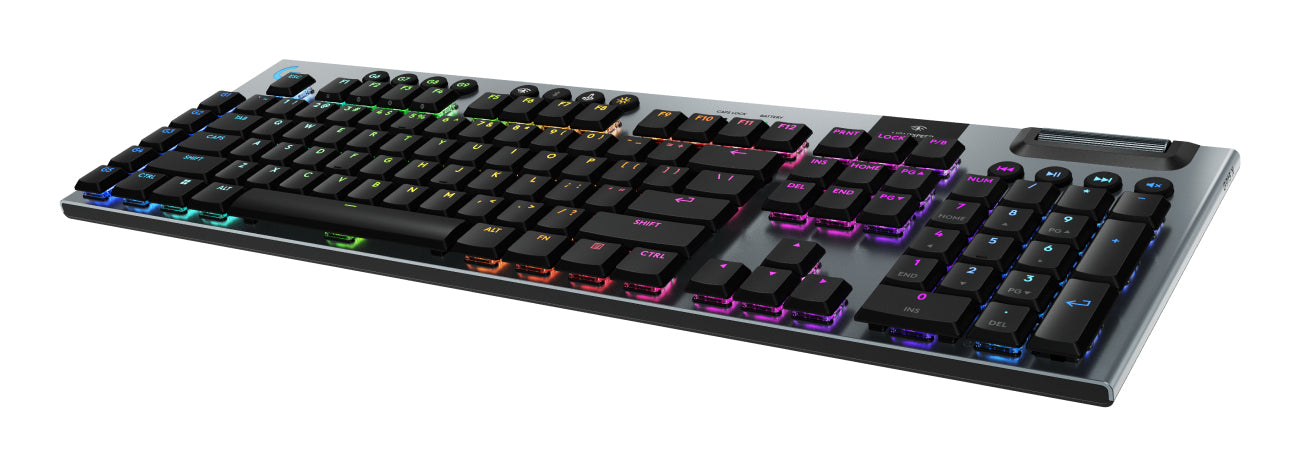 Logitech G G915 X LIGHTSPEED – Gaming-Tastatur – Mechanisch, RGB – Bluetooth & 2,4 GHz (USB-A Empfänger)