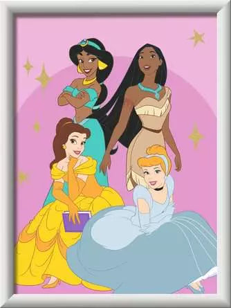 Ravensburger CreArt – Malen-nach-Zahlen-Set – Disney Princess – ab 9 Jahren