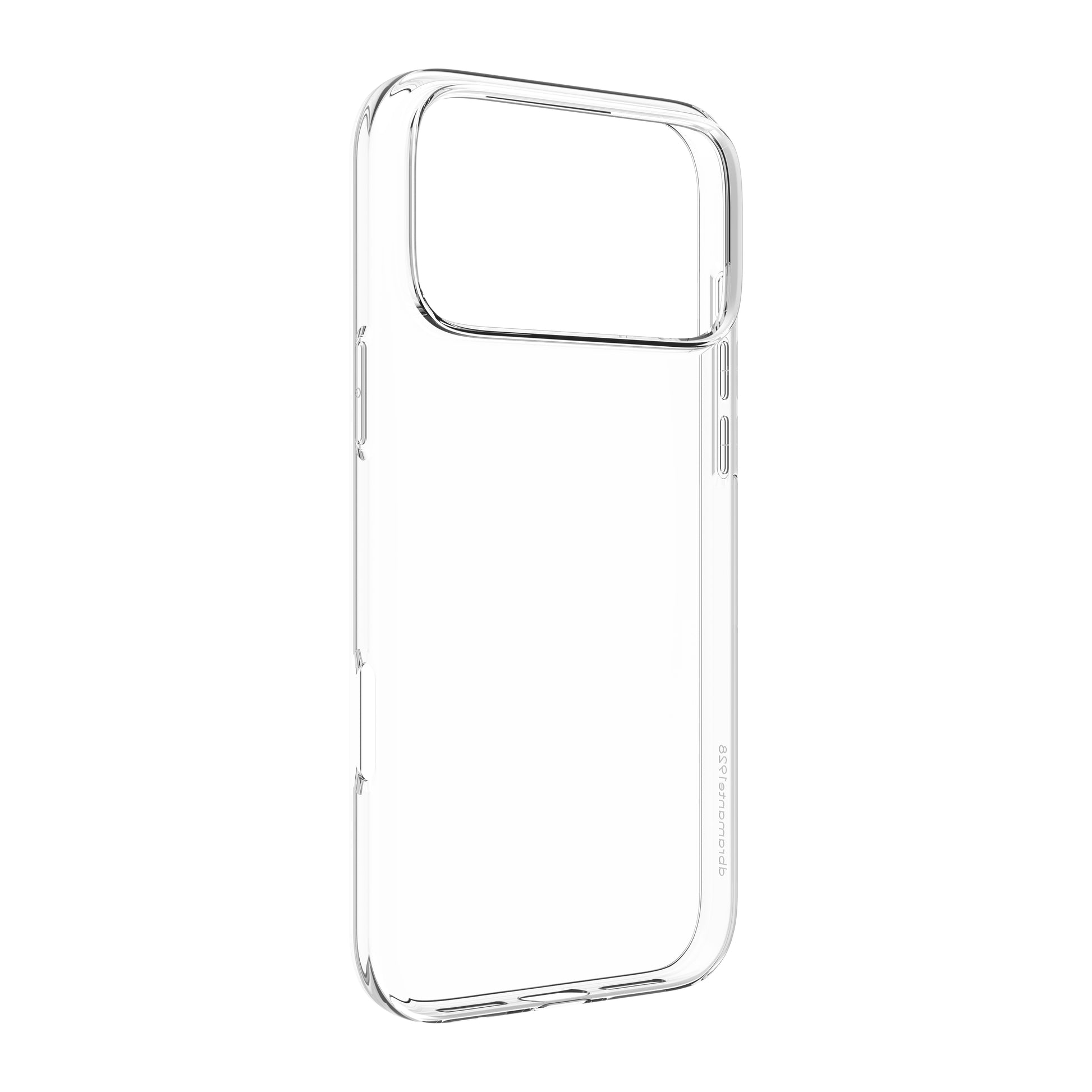 dbramante1928 Greenland Backcover – für Apple iPhone 17 Pro Max, Transparent, bis 1,2 m sturzsicher