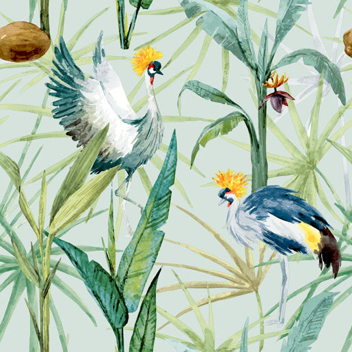 Paper + Design Servietten Dancing Birds – mehrfarbig – 33 × 33 cm, 3-lagig – 20 Stück