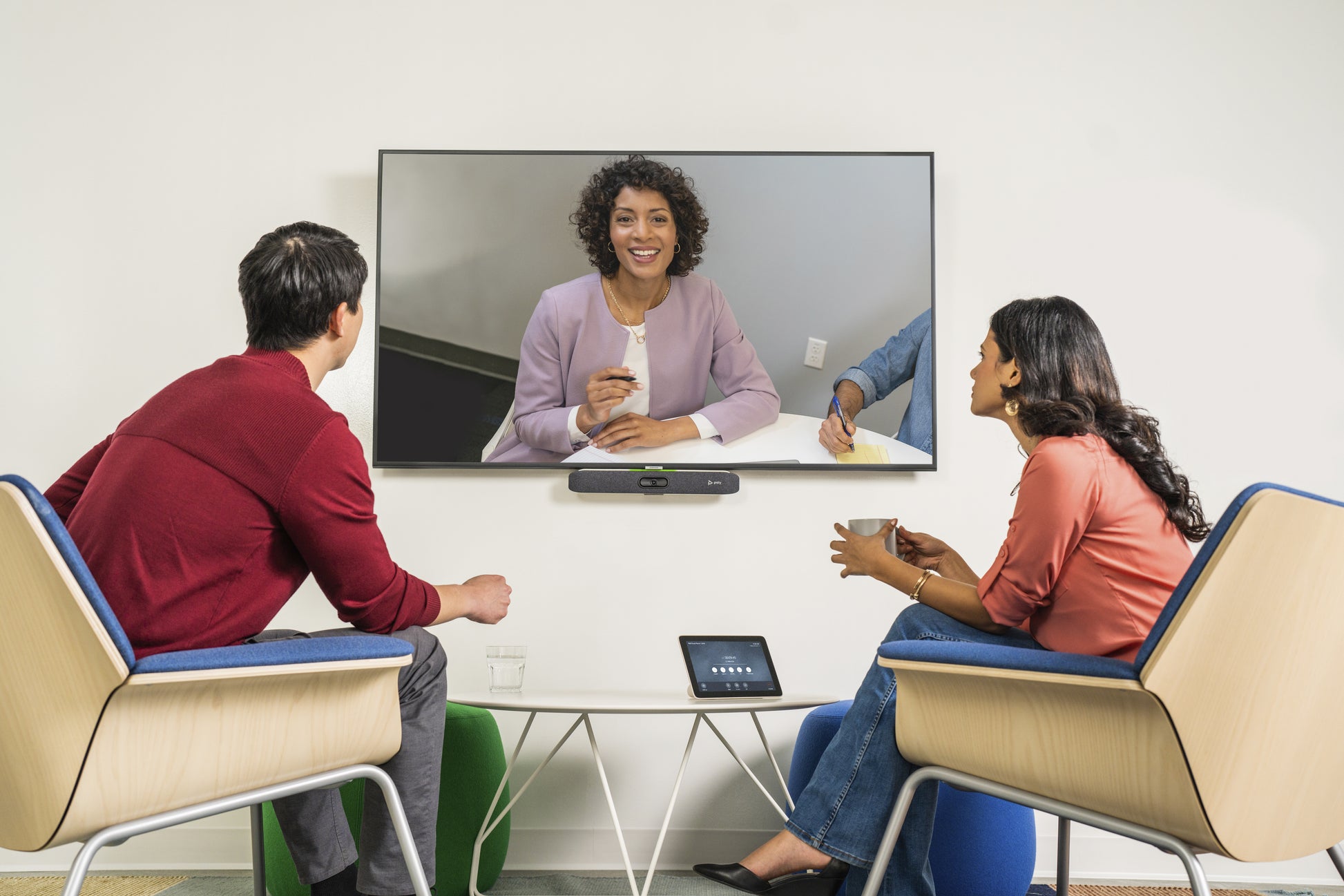 Poly Studio X30 – Konferenzraum-System – LAN (RJ45), für 6 Personen