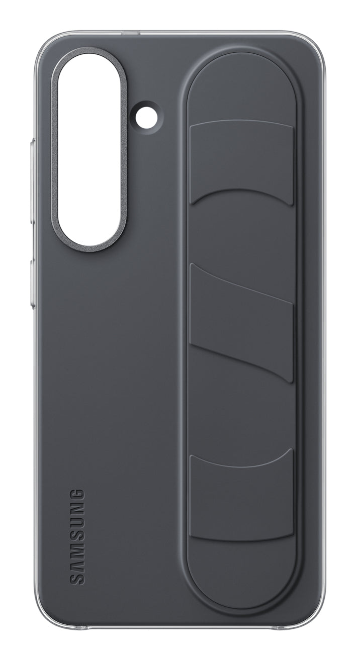 Samsung Standing Grip Backcover – für Samsung Galaxy S25, mit Ständer, Schwarz