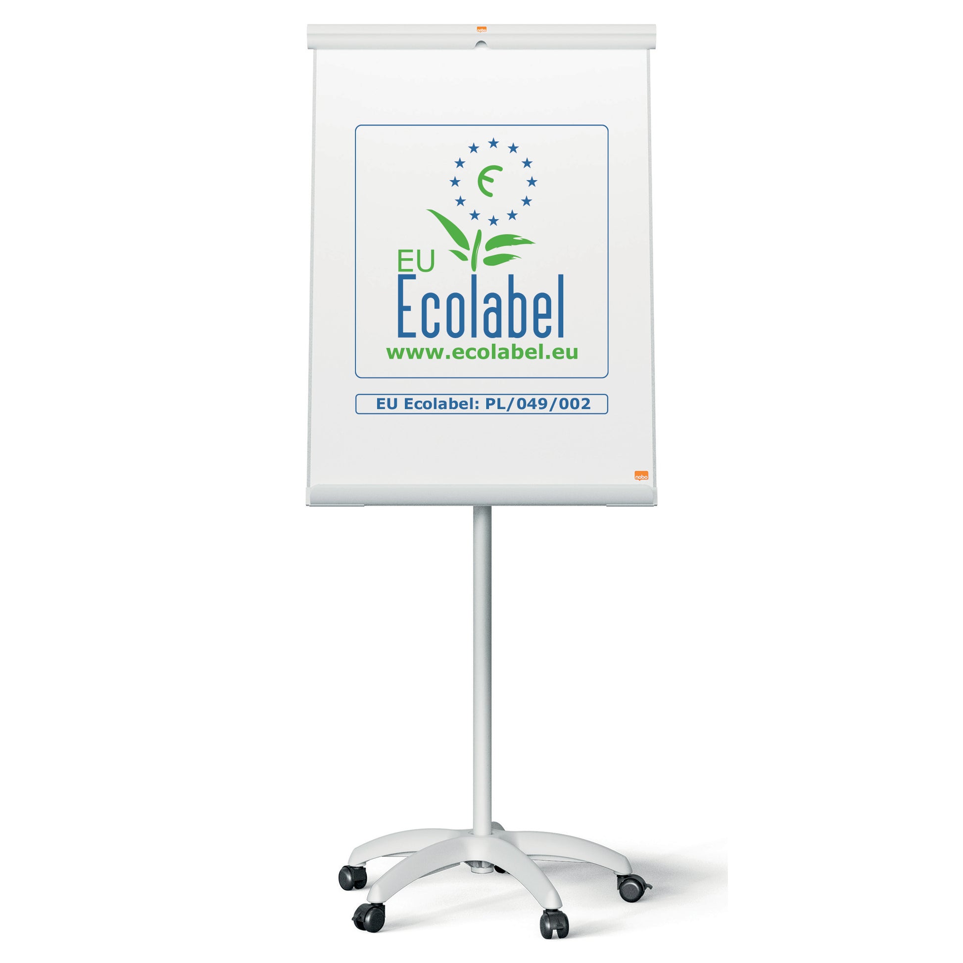 Nobo Premium Plus Mobiles Flipchart, Magnetisch – 70 × 100 cm
