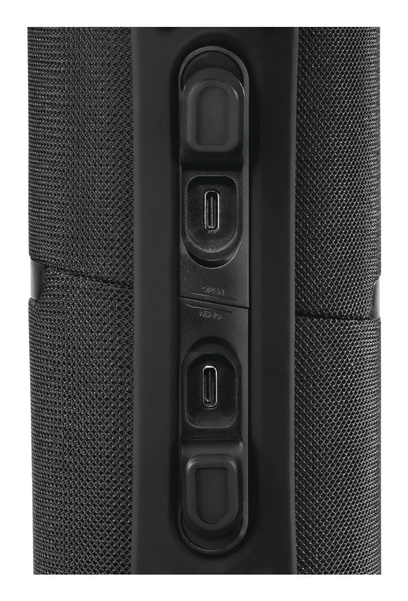 Hama Twin 4.0 – Bluetooth-Lautsprecher – 30 W, IP67, 12 h, Schwarz
