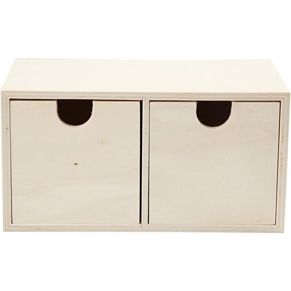 Creativ Company Truhe – Holz – natur – 177 × 92 × 92 mm